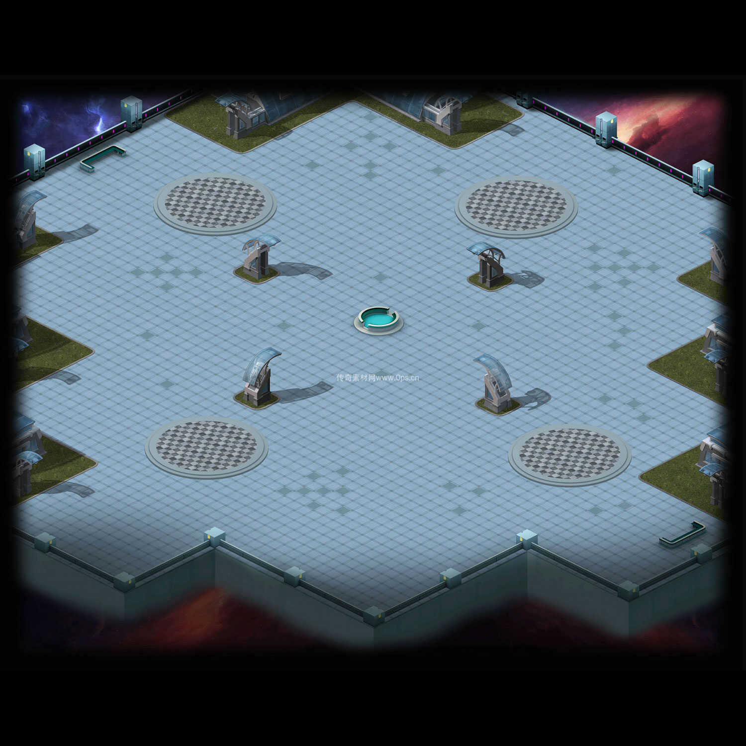 现代风格系列地图17