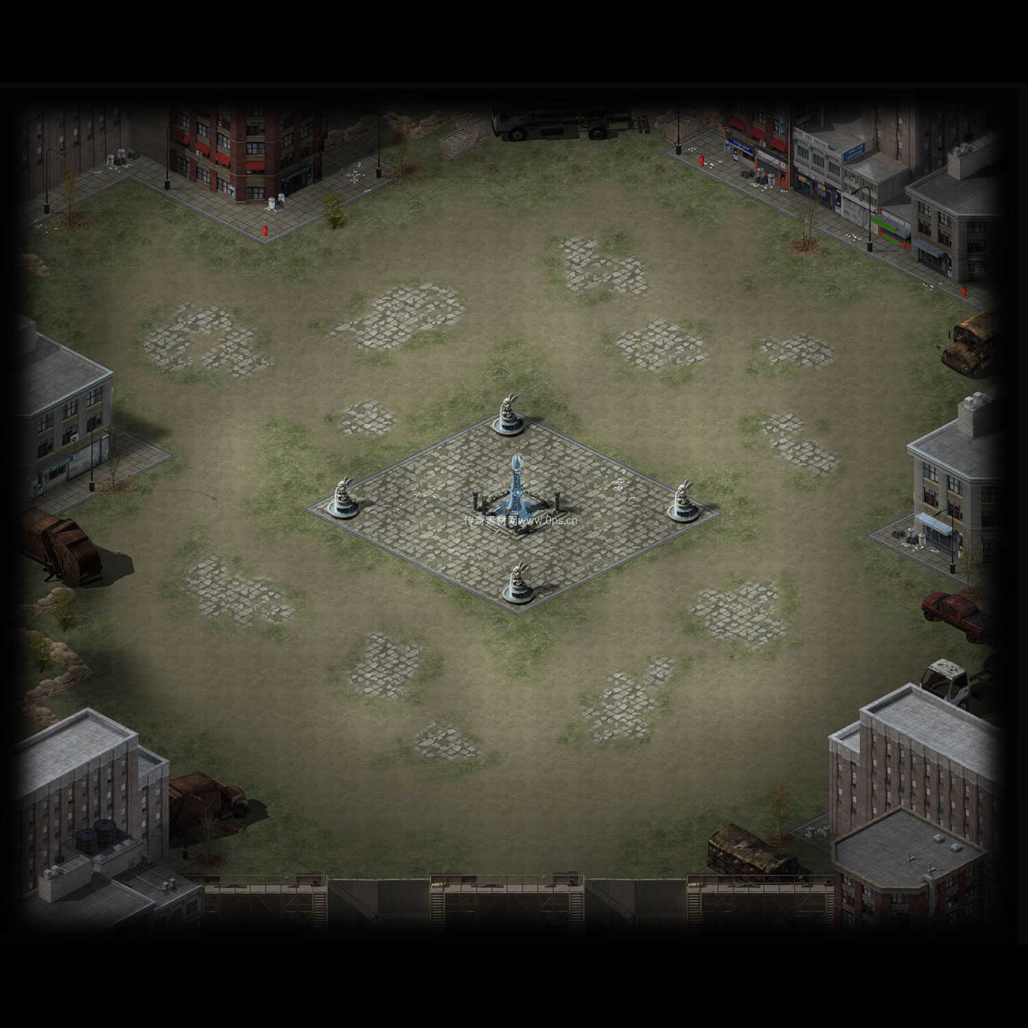 现代风格系列地图19