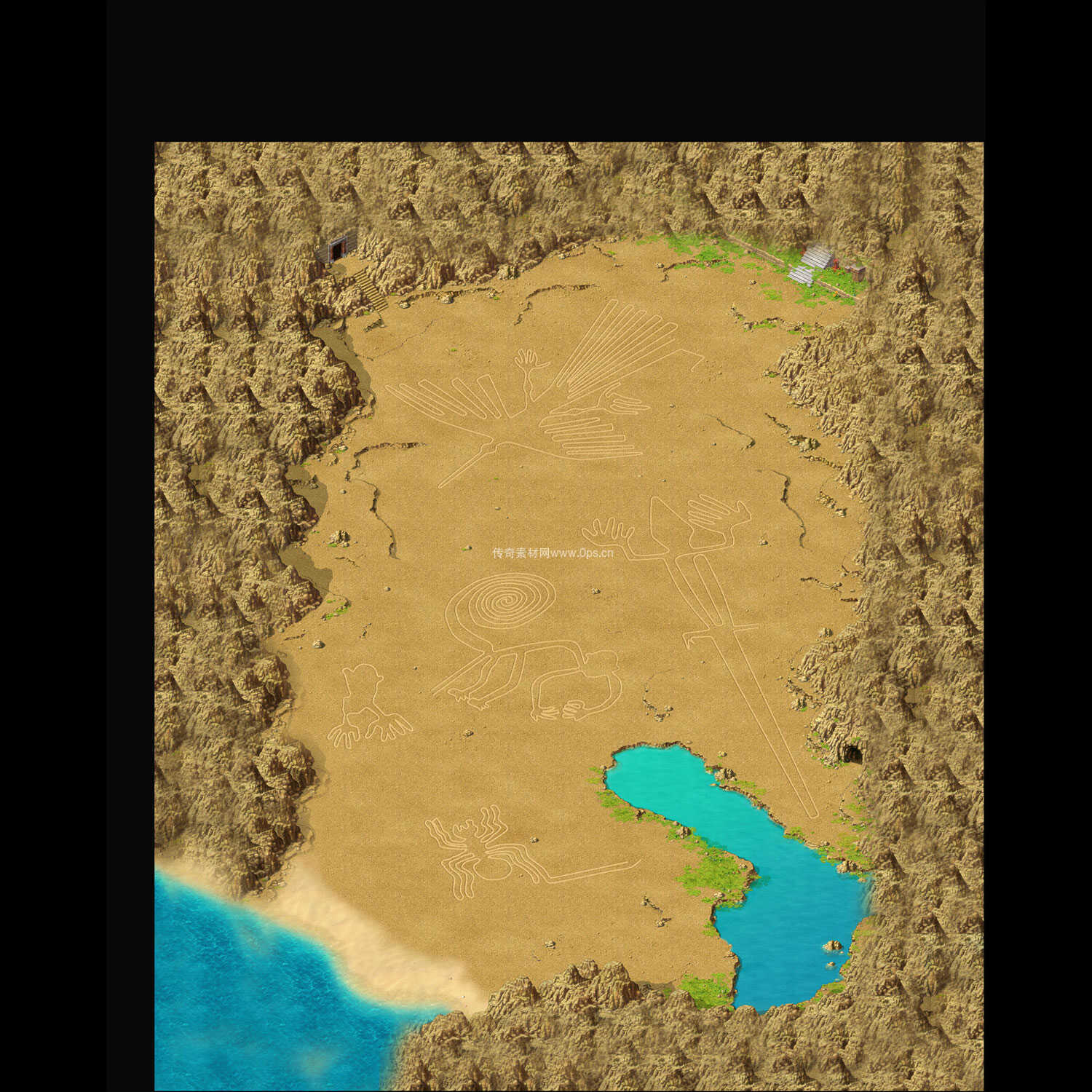 沙漠系列地图0061