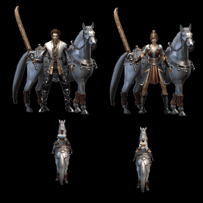 996引擎专用男女一体时装装备系列0077