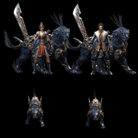 996引擎专用男女一体时装装备系列0078