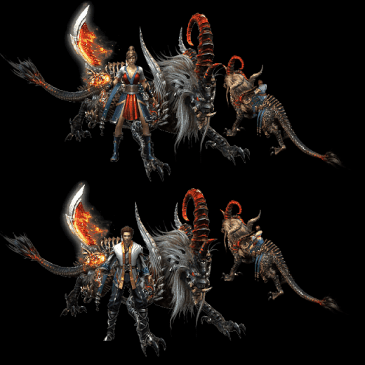 996引擎专用男女一体时装装备系列0080