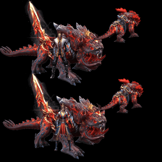 996引擎专用男女一体时装装备系列0081