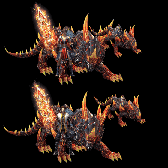 996引擎专用男女一体时装装备系列0082