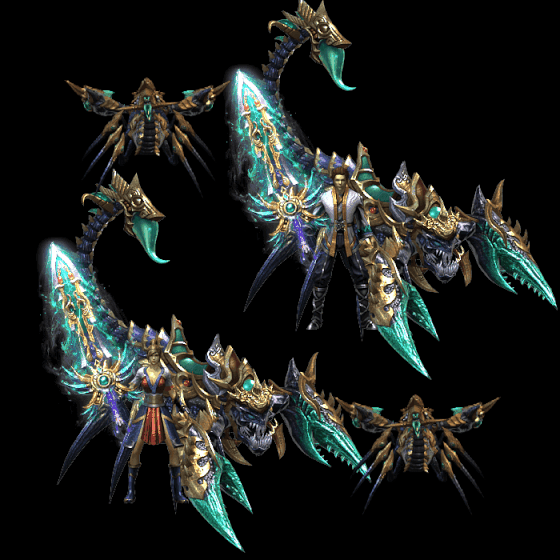 996引擎专用男女一体时装装备系列0083