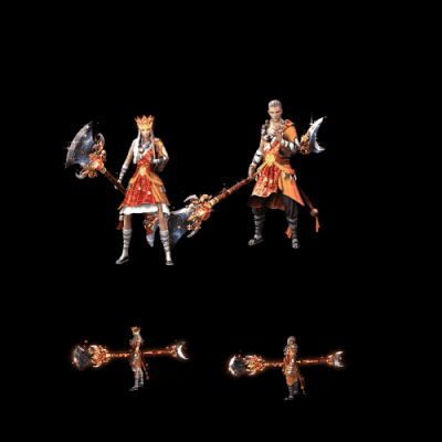 996引擎专用男女一体时装装备系列0084