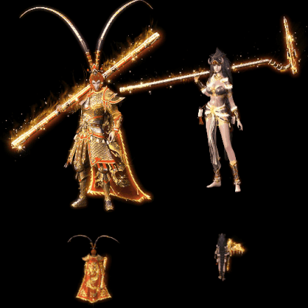 996引擎专用男女一体时装装备系列0090