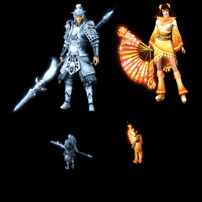 996引擎专用男女一体时装装备系列0098