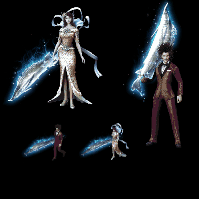 996引擎专用男女一体时装装备系列0104