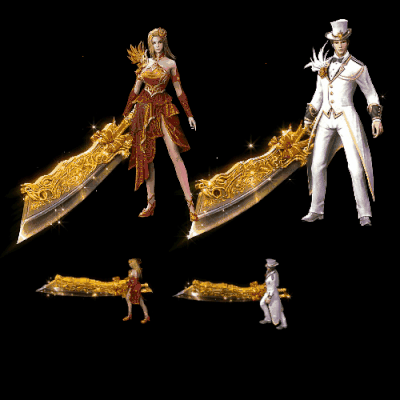 996引擎专用男女一体时装装备系列0109