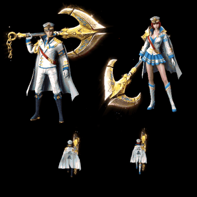 996引擎专用男女一体时装装备系列0116