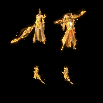 996引擎专用男女一体时装装备系列0126