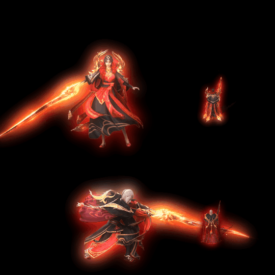 996引擎专用男女一体时装装备系列0139