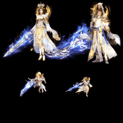 996引擎专用男女一体时装装备系列0140