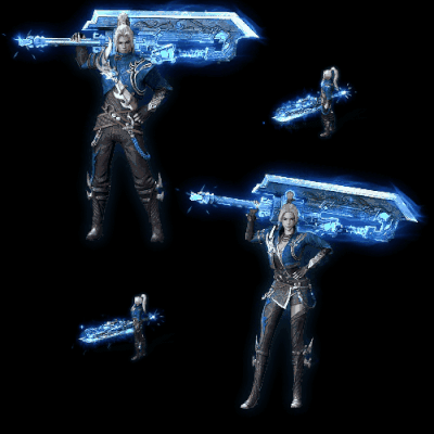 996引擎专用男女一体时装装备系列0157