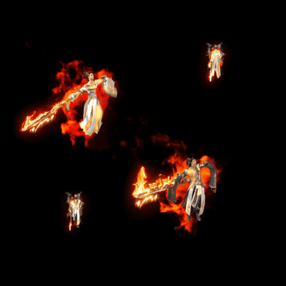 996引擎专用男女一体时装装备系列0159