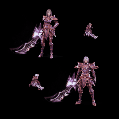 996引擎专用男女一体时装装备系列0161