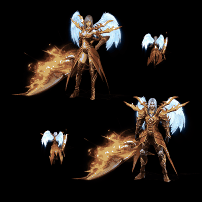 996引擎专用男女一体时装装备系列0162