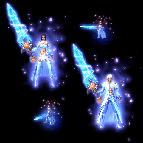 996引擎专用男女一体时装装备系列0170