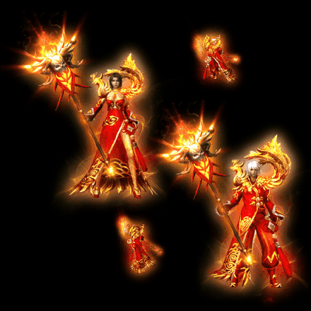 996引擎专用男女一体时装装备系列0176