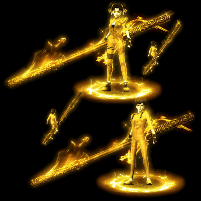 996引擎专用男女一体时装装备系列0182