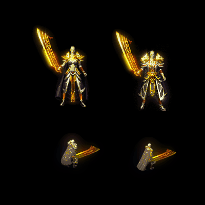 996引擎专用男女一体时装装备系列0197