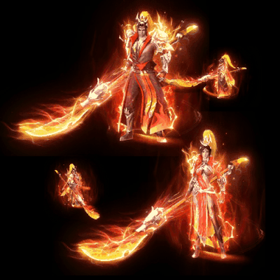 996引擎专用男女一体时装装备系列0208