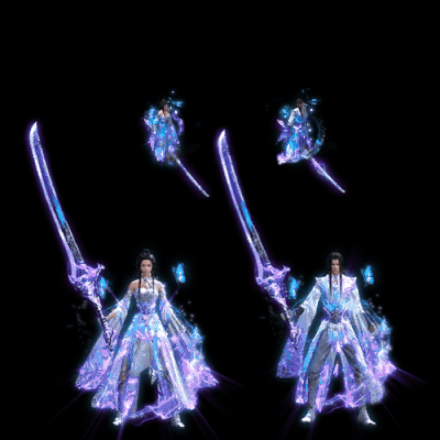 996引擎专用男女一体时装装备系列0213