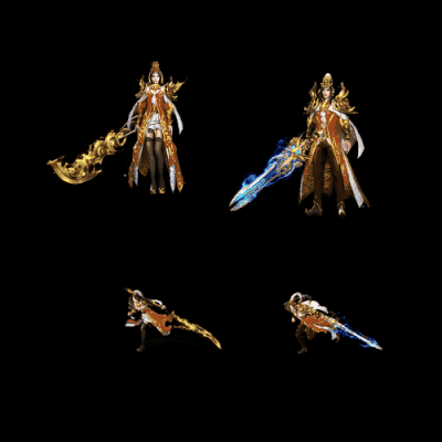 996引擎专用男女一体时装装备系列0225