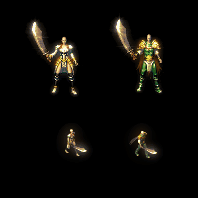 996引擎专用男女一体时装装备系列0244