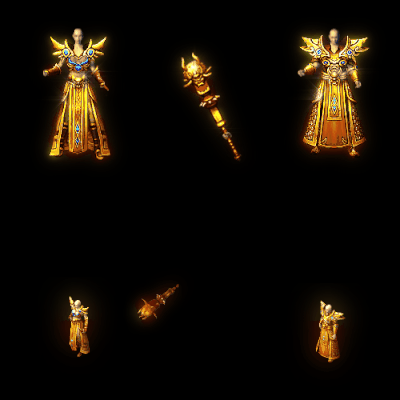 996引擎专用男女剑甲三件套（无翅膀）装备系列0026