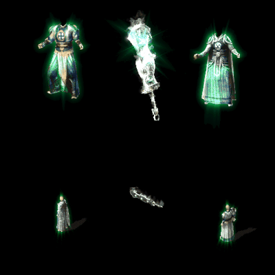 996引擎专用男女剑甲三件套（无翅膀）装备系列0030