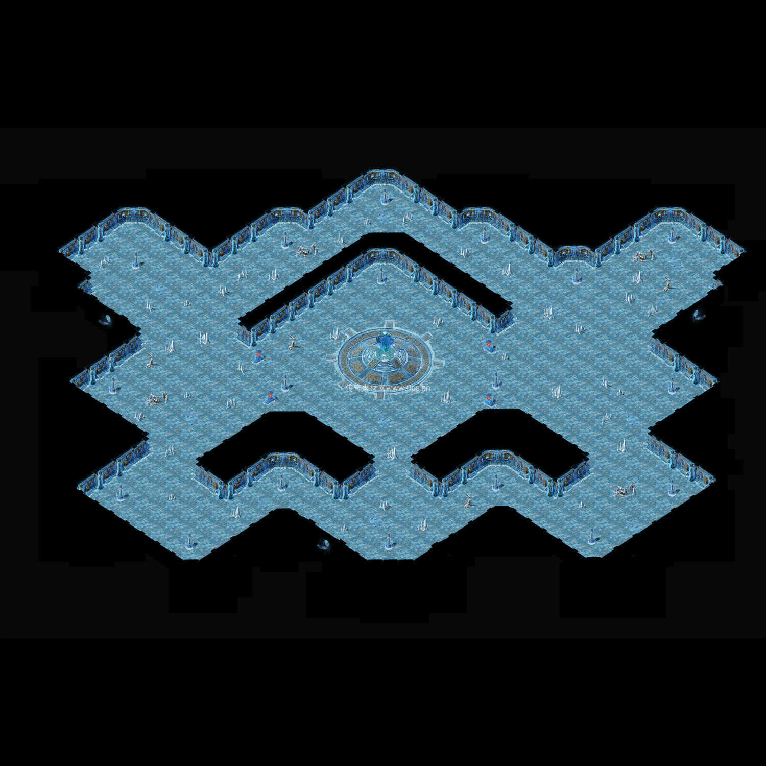 冰雪地图系列0195