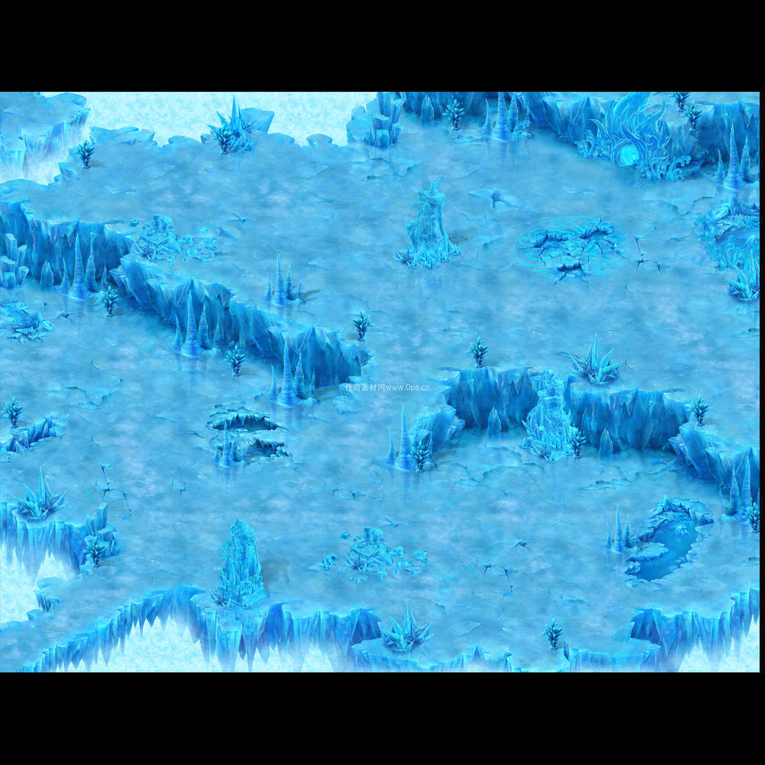 冰雪地图系列0196