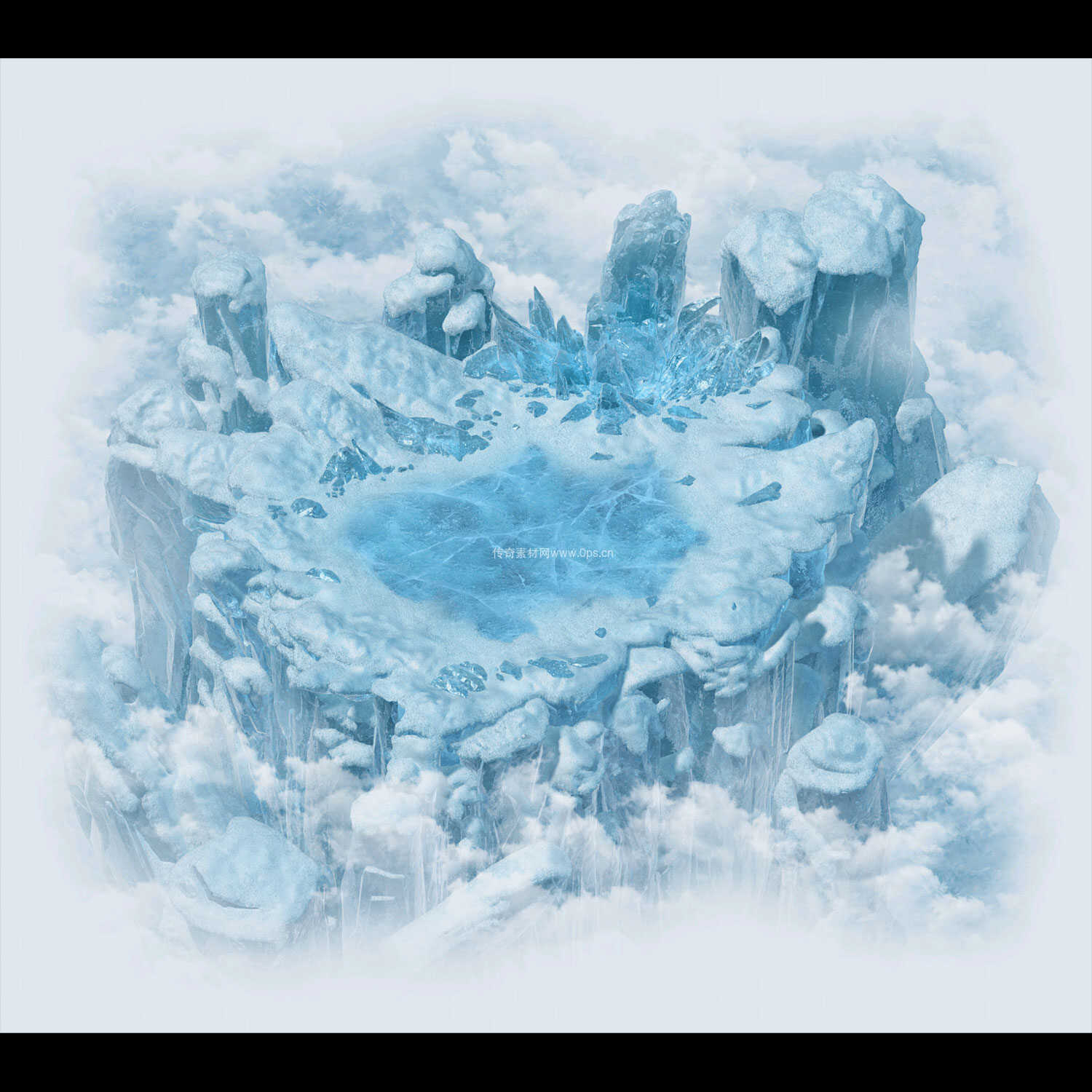 冰雪地图系列0197