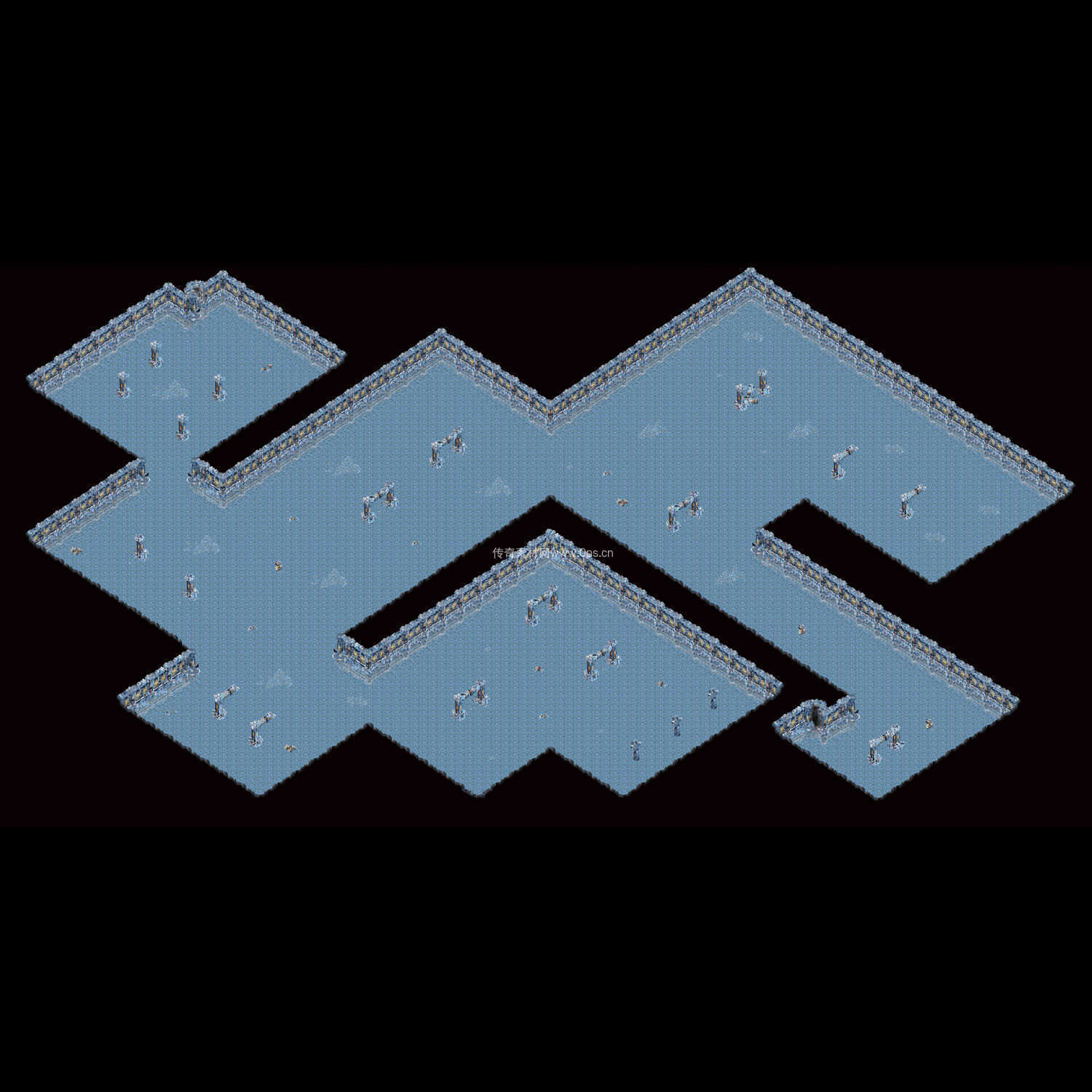 冰雪地图系列0199