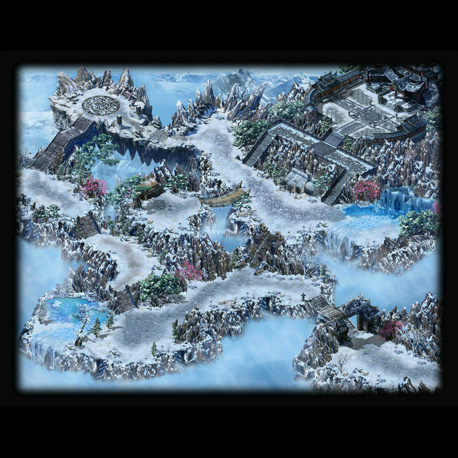 冰雪地图系列0208