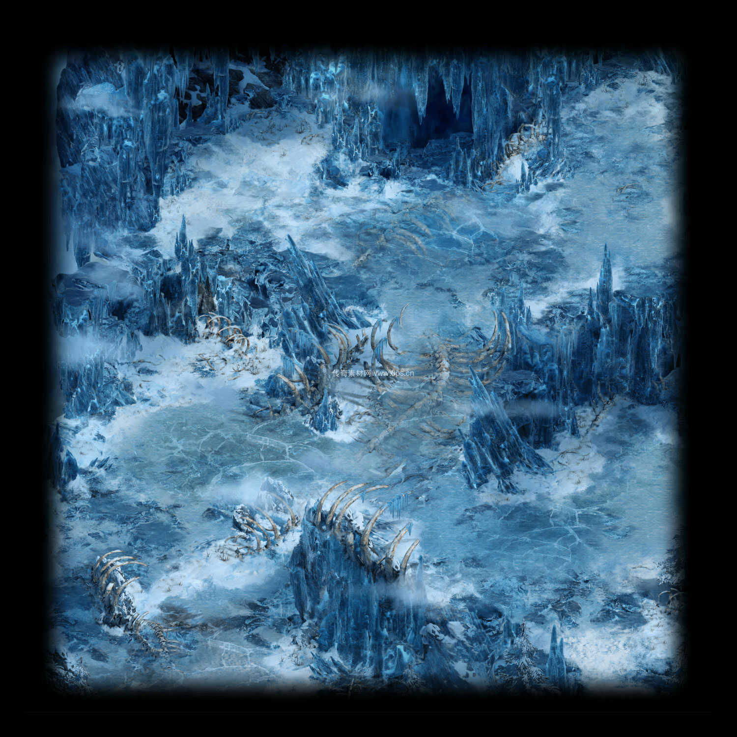 冰雪地图系列0210