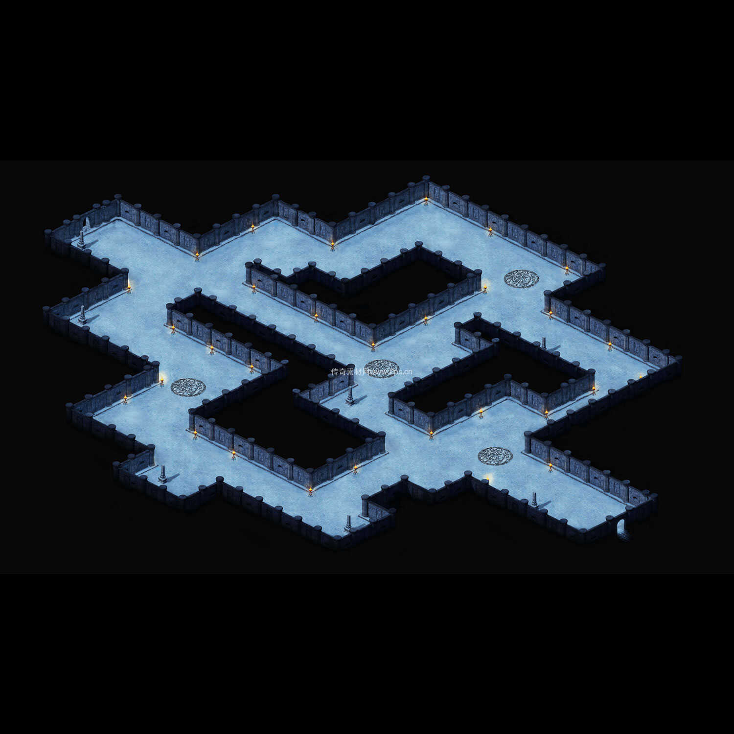 冰雪地图系列0212