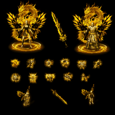 996引擎专用剑甲首饰全套装备系列1