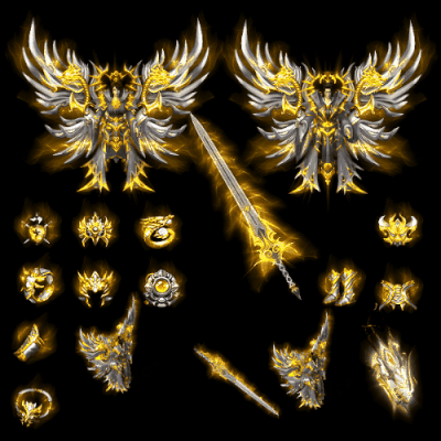 996引擎专用剑甲首饰全套装备系列3