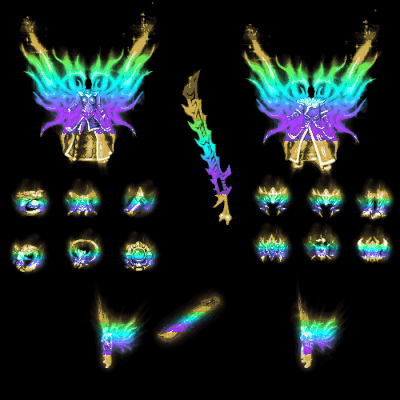 996引擎专用剑甲首饰全套装备系列8