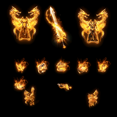 996引擎专用剑甲首饰全套装备系列14