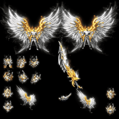 996引擎专用剑甲首饰全套装备系列16