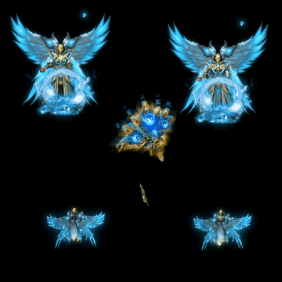 996引擎专用男女剑甲三件套（无翅膀）装备系列0044