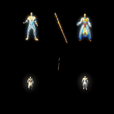 996引擎专用男女剑甲三件套（无翅膀）装备系列0054