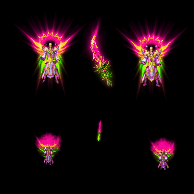 996引擎专用男女剑甲三件套（带翅膀）装备系列0149