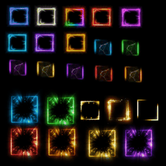 首饰内观特效框系列0093