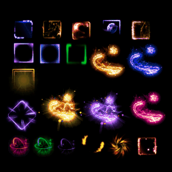 首饰内观特效框系列0094