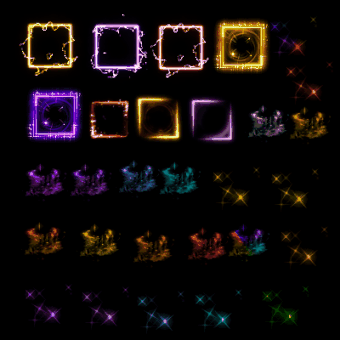 首饰内观特效框系列0096